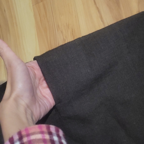 Vintage 80s 90s Brown Wool High Waist Trousers M - Picture 5 of 16